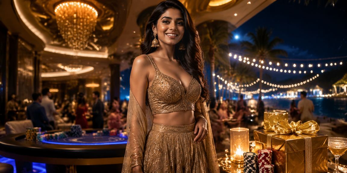 India casino VIP area with Bollywood theme